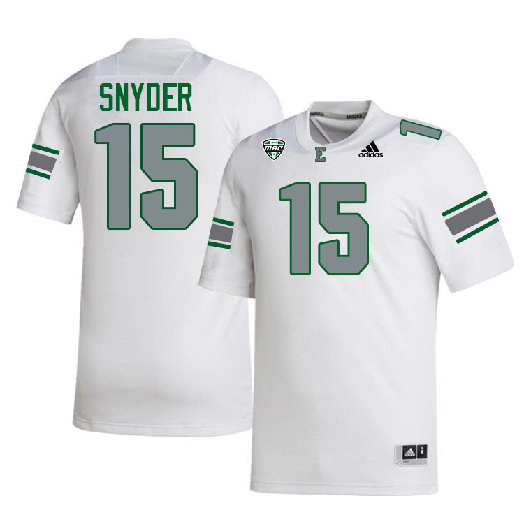 Cole Snyder Eastern Michigan Jersey,Eastern Michigan University Eagles Football Jersey-White